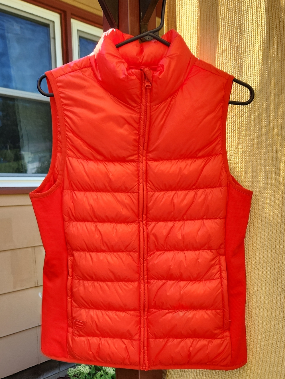 NWOT Fabletics Red Quilted Puffer Vest XS